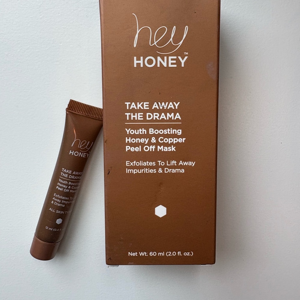 Hey Honey Take Away the Drama Youth Boosting Honey Copper Peel Off Mask 2 fl oz